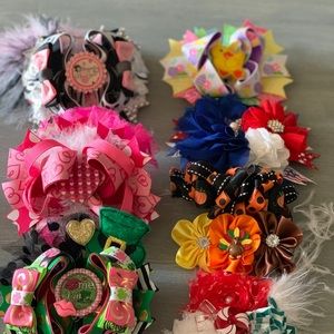 Holiday boutique bows set 1